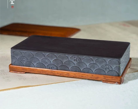 名端堂 肇庆端砚砚台吴顺明大师作品水云谣文...