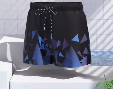 泳裤男士新款夏防尴尬平角泳裤游泳裤子大码游...