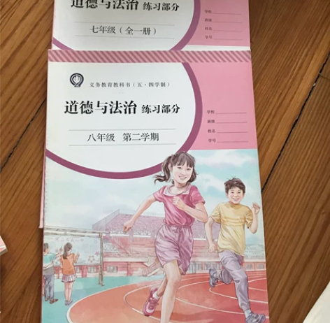 上海初中教材-道德与法治,六,七,八上、八...