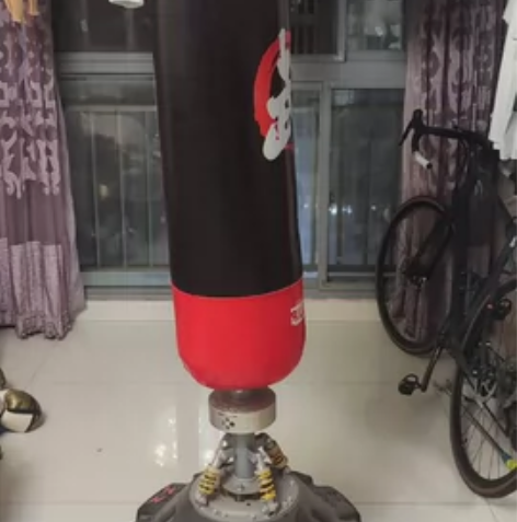 比纳拳击沙袋散打立式家用不倒翁，买回来闲置...