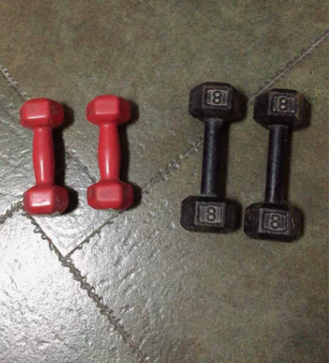 ?李宁哑铃男士健身家用可调节重量杠铃亚玲男...