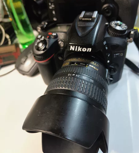 尼康d7100一机三镜全焦段覆盖，刚刚清过...