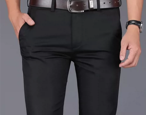 雅鹿 天丝休闲男裤 2020夏季薄款弹力直...