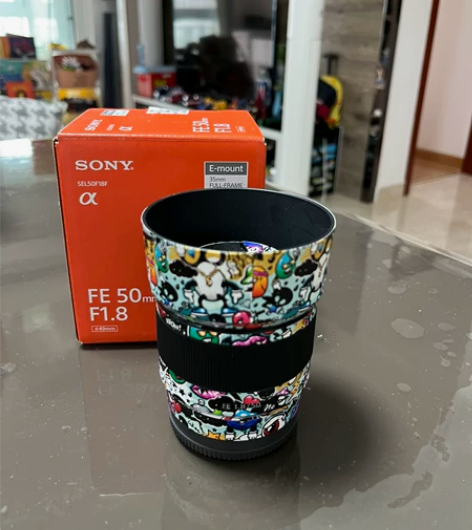 索尼fe50mm1.8，22年6月份京东旗...