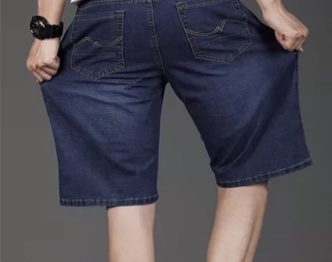 【月季冲销量】品质保证夏季薄款牛仔短裤男五...