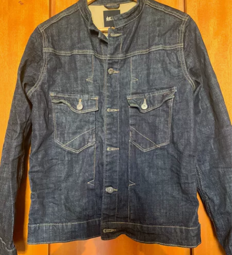 纽上牛仔外套一件M码春，适合115斤／12...