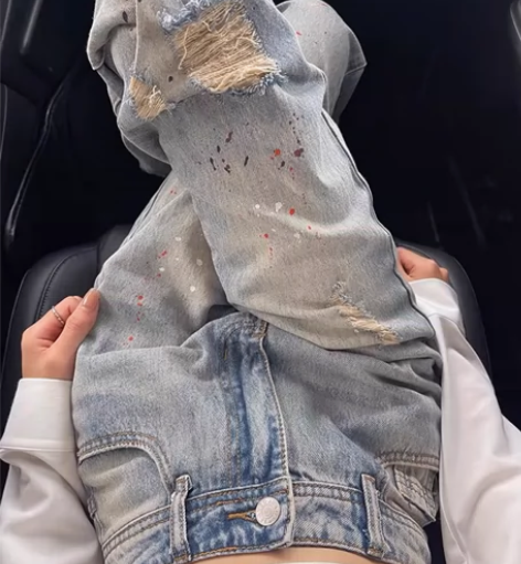 出闲置牛仔裤 s码 图片是模特图 全新仅试...