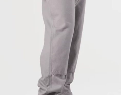 裤子复古 GaStation洗水做旧工装长...