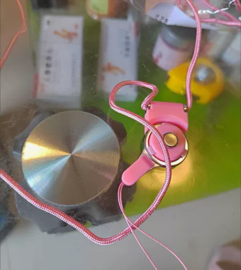 手机挂绳二合一旋转指环扣挂脖长绳子证件工卡...