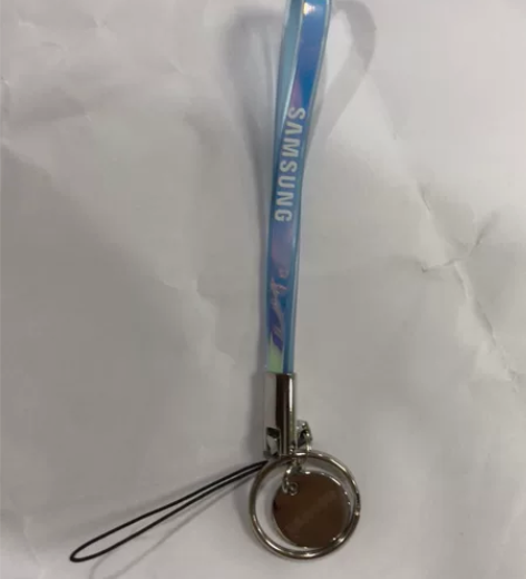 全新,三星挂绳,三星原装小挂绳皮质手机挂件...