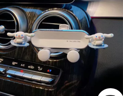 汽车手机架2022新款可爱卡通手机支架出风...