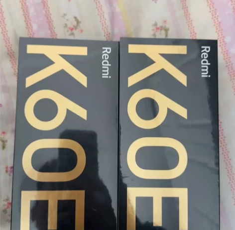 红米k60e 8+256，512黑 全新未...