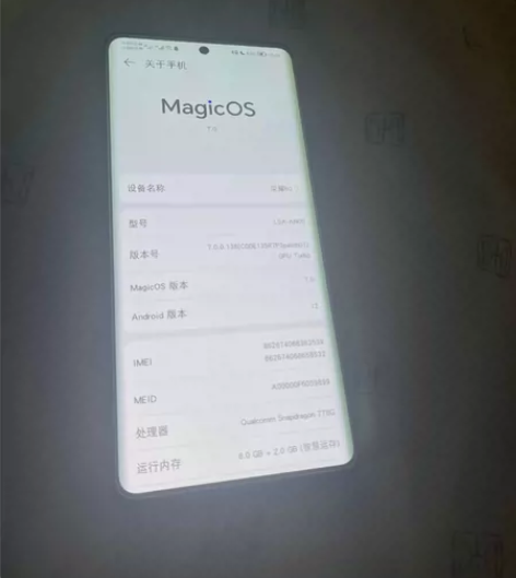 闲置98新 honor荣耀60一部 无维修...