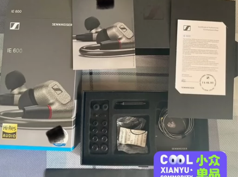 森海塞尔ie600，22年官方旗舰店购入，...