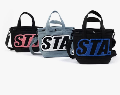 STA2022夏季迷你小号黑色便携手提托特...