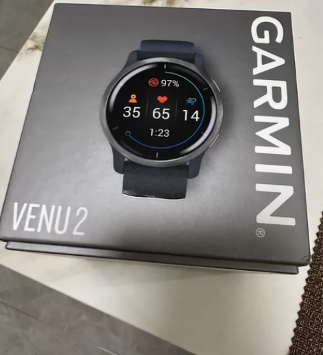 Garmin佳明venu2幻银蓝 智能运动...
