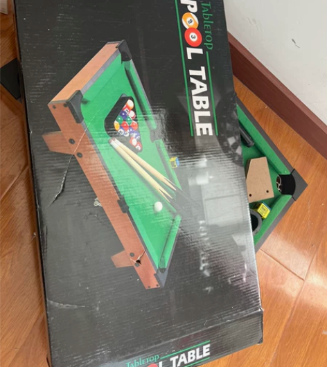迷你桌球台球 几乎全新吧 买来就玩过一次 ...