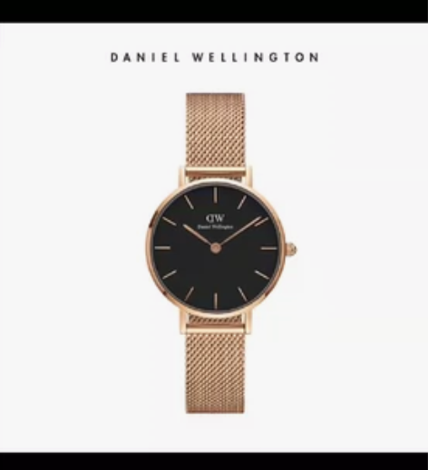 DW手表，代购买的。女表，电池没电了，无破...