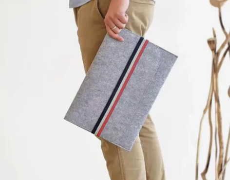 13寸及13寸以下毛毡电脑包保护套浅灰色 ...