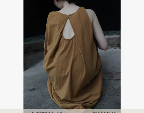 NicePeople2022春季新款亚麻棉...