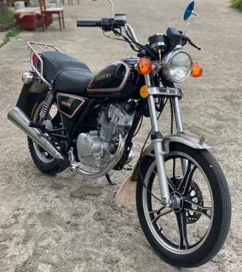 进口铃木太子GN125 链条机 机器无拆修...