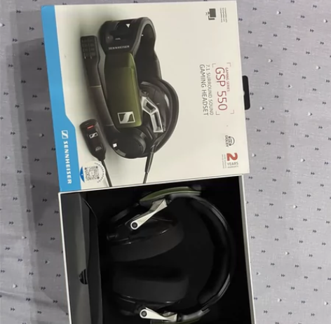 森海塞尔 gsp550 usb游戏耳机 大...