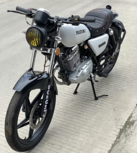 性感铃木网红复古150cc机车 极品车况 ...