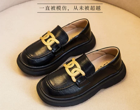 【狂欢价】男童小皮鞋四季单鞋皮鞋几乎全新 ...