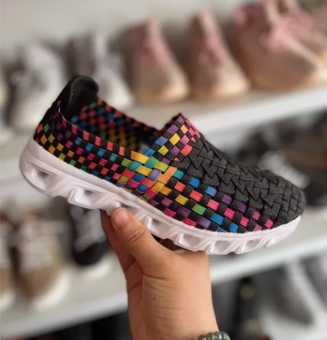 专卖店 全新 断码清仓女式百搭透气手工编织...