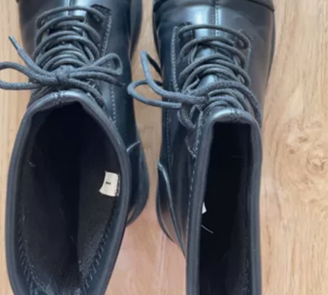 真皮马丁靴女2023年春秋季新款小个子短靴...