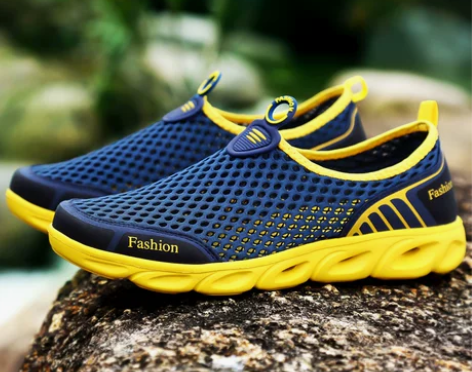 鸿星尔克绝尘男鞋夏季透气防滑薄款网面女款镂...