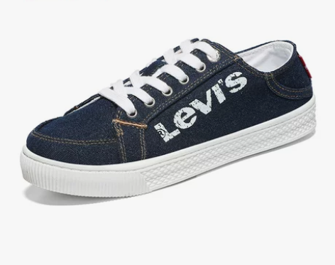 Levis李维斯帆布女鞋 颜色分类:蓝色，...