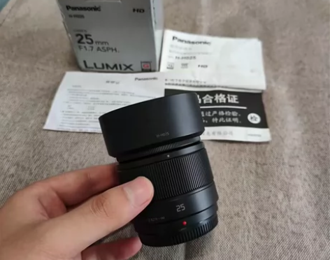 松下25 1.7镜头 m43卡口 松下，奥...