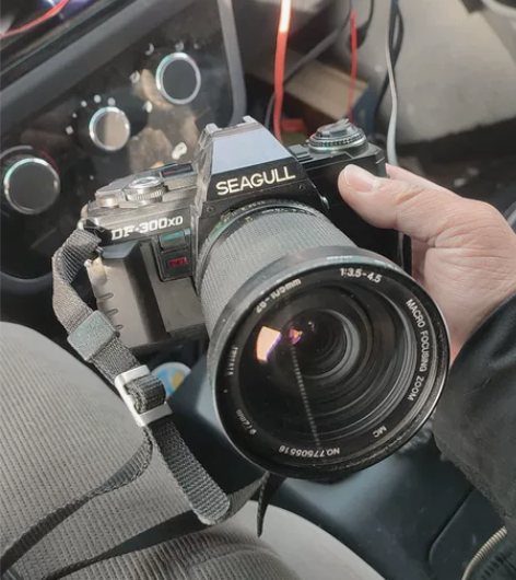 海鸥相机，Df-300，嗯，品相如图，不知...