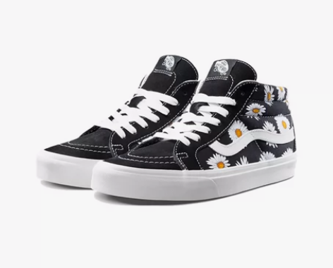 Vans SK8-Mid 透气百搭 耐磨 ...