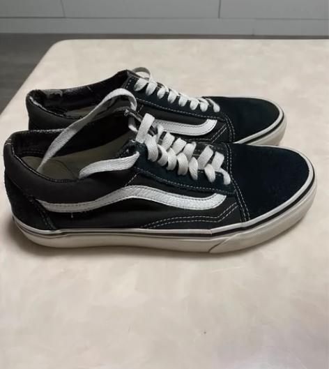 Vans old skool black ...