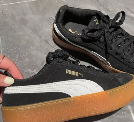 彪马女鞋松糕底 正品得物买的 感兴趣的话点...