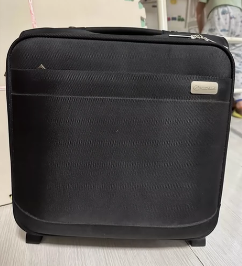 闲置20存直角行李箱ins网红新款女铝框拉...