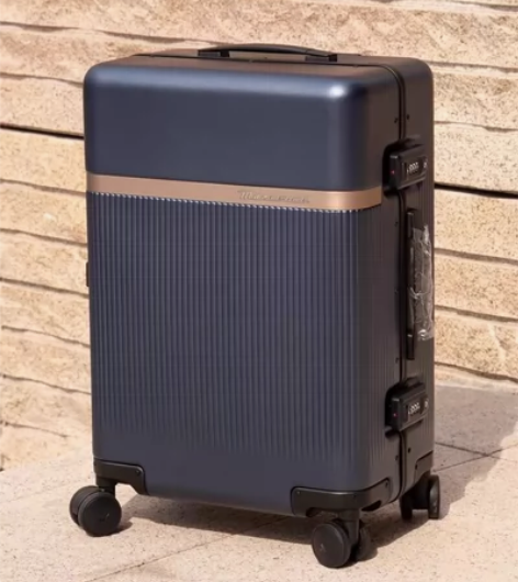 全新玛莎拉蒂20寸21铝框拉杆箱旅行箱行李...