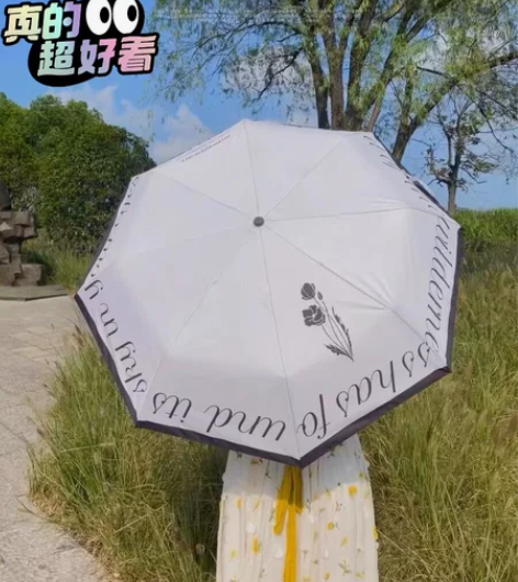 法式复古雨伞晴雨两用女高颜值小众夏遮阳伞防...