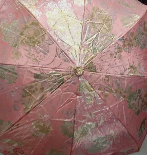 天堂蕾丝遮阳伞防紫外线女双层三折晴雨两用小...
