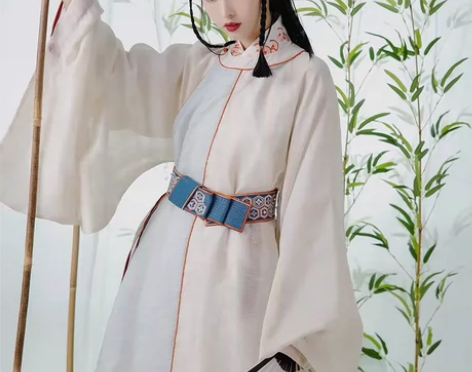 L码★七月夕原创汉服 月隐 明制交领衬袍 ...