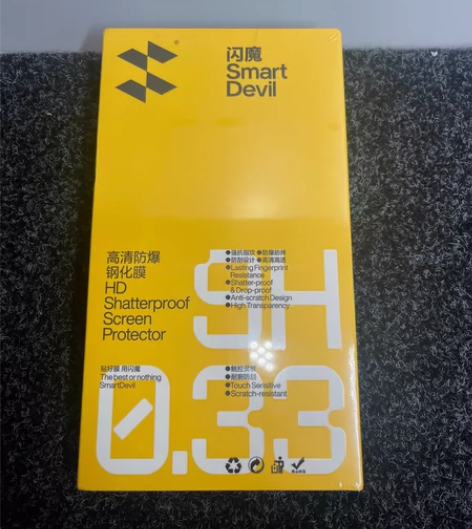华为P30 闪魔加强版钢化膜2片装 电镀...