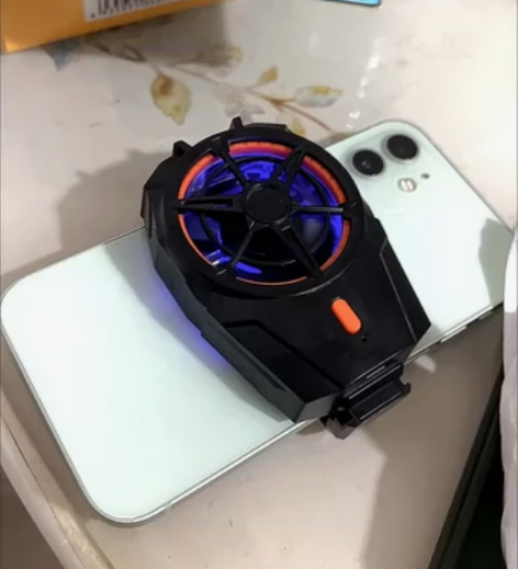手机散热器风冷无线充电电竞静音降温神器王者...