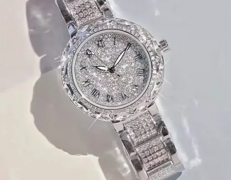 全新 阿玛尼满天星女表 经典款 保护膜还没...