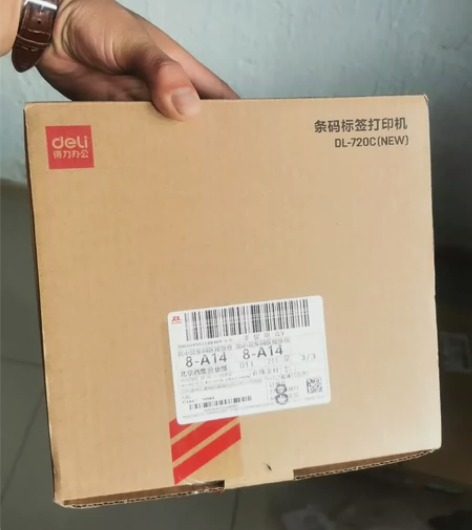 得力条码标签打印机  懂得来！ 带7卷不干...