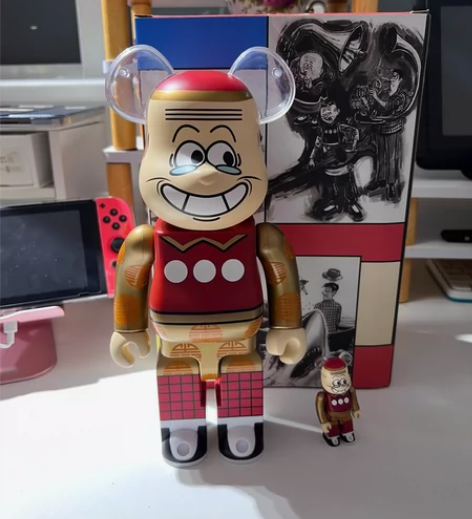 bearbrick积木熊老夫子新年400%...