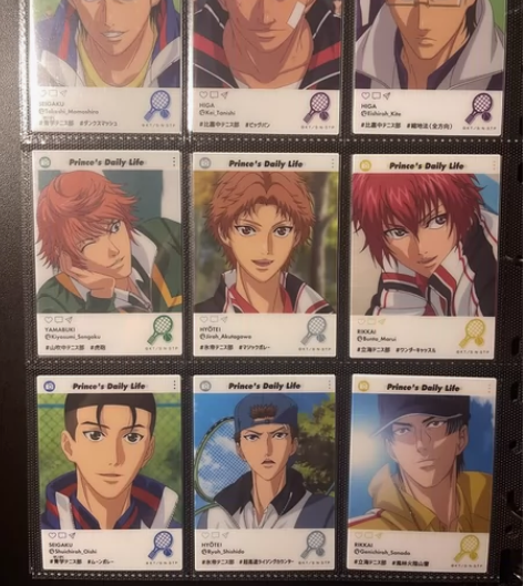 网球王子ins透卡 如图9张 50非偏远包...