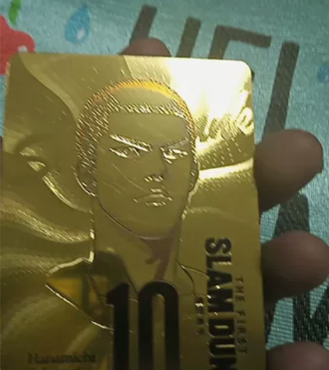 全新 灌篮高手 纪念金箔卡片一套7张 灌篮...