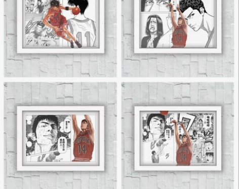 灌篮高手井上雄彦签名款式灌篮高手jump5...